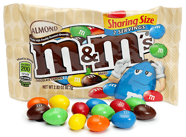 M&Ms Almond 80gram