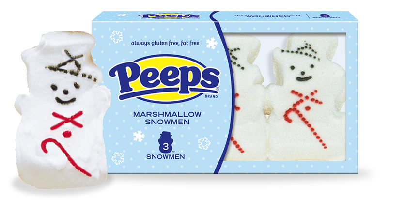 Peeps Snowmen 42g