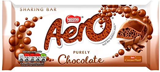 AERO Milk Chocolate Bar 90g
