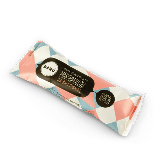 Baru Marshmallow Bar Dark Chocolate Sea Salt Caramel 30g