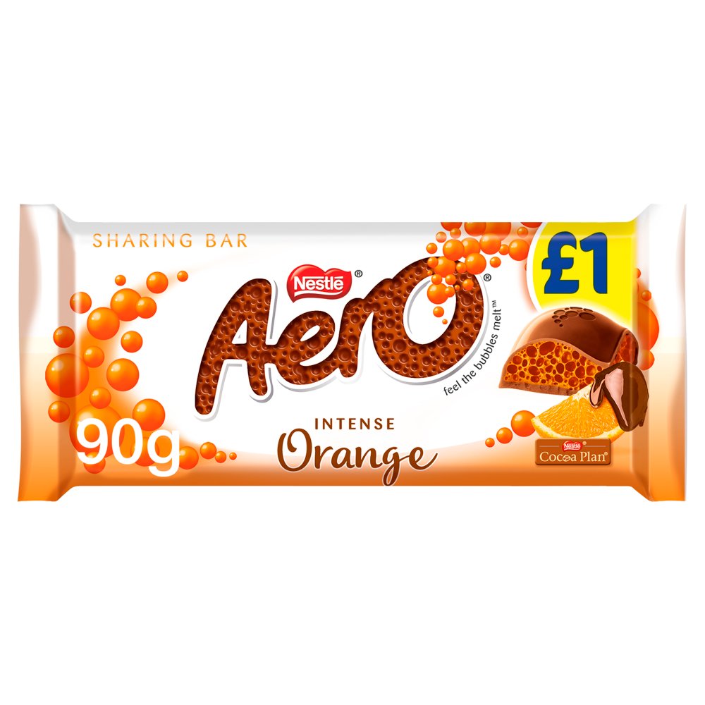 AERO Orange Chocolate Bar 90g