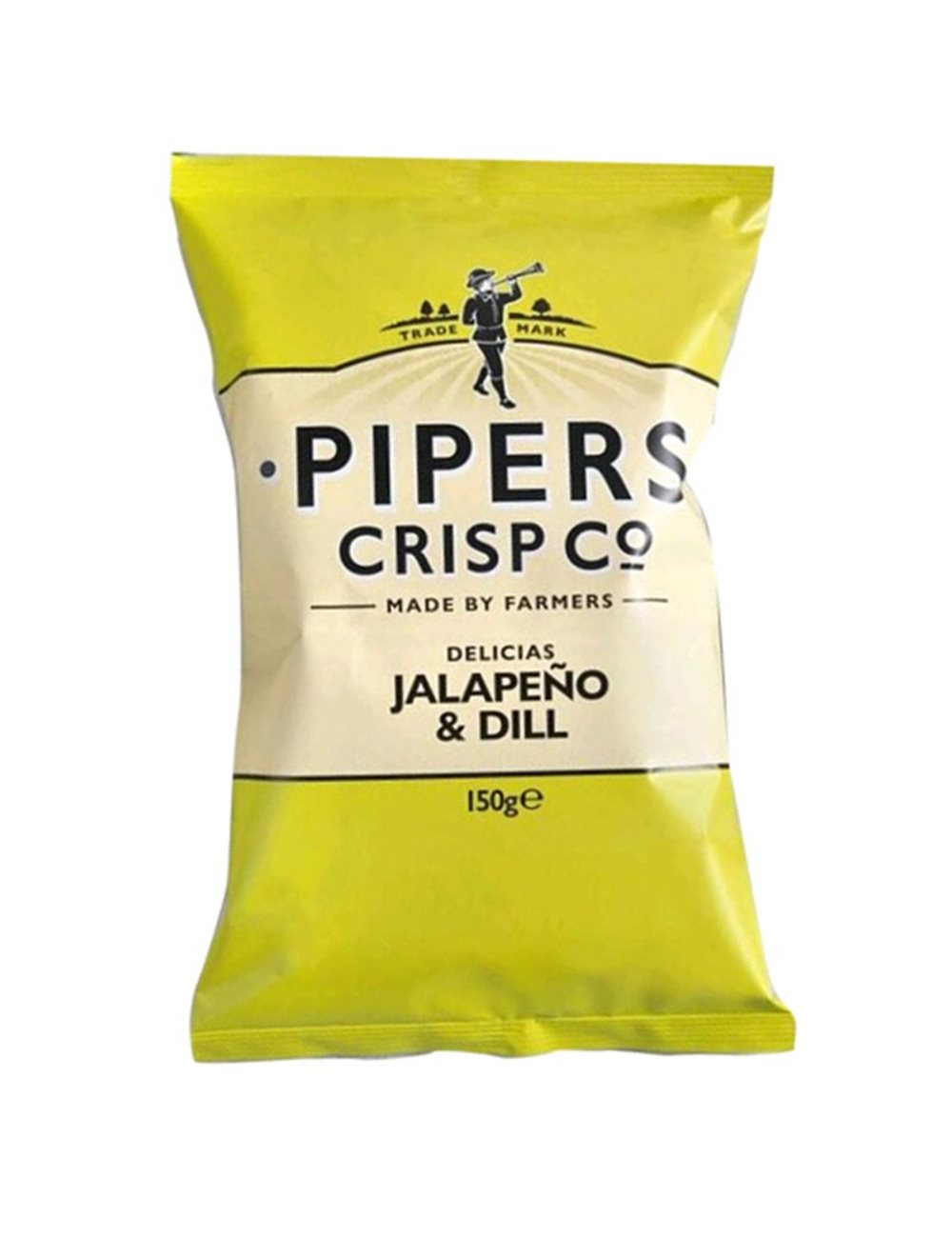 Pipers Crisps Jalapeno & Dill 150g