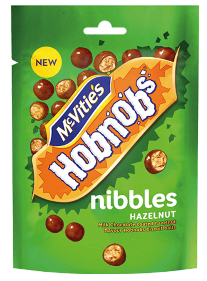 McVities Hobnobs Nibbles Hazelnut 120g