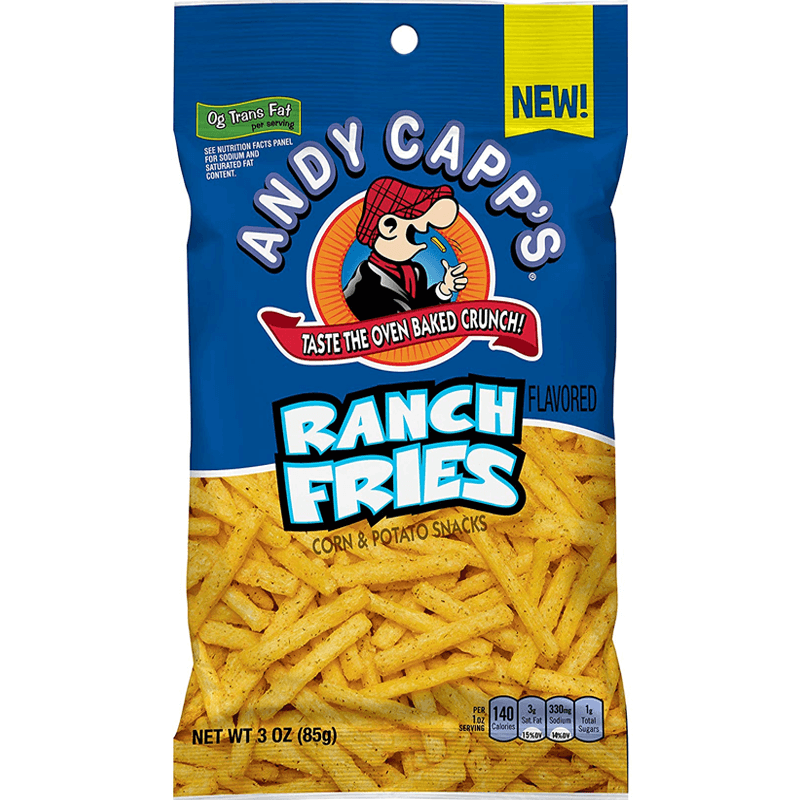 Andy Capp Ranch Fries 85g