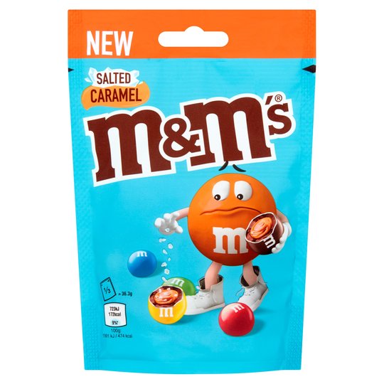 M&Ms Salted Caramel 102g