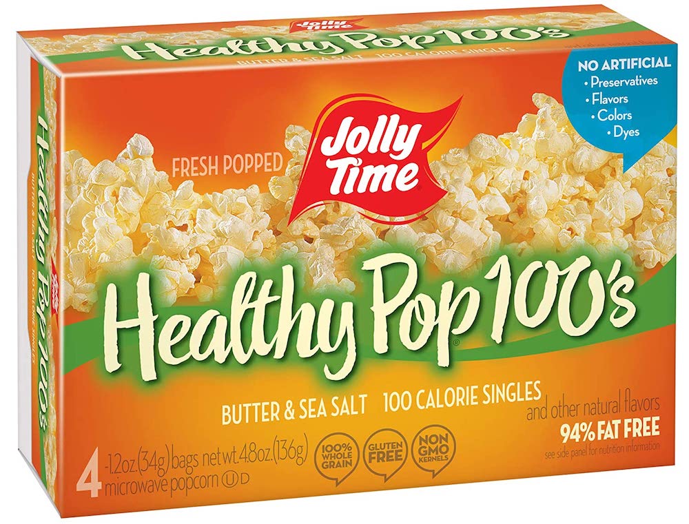 Jolly Time Healthy Pop 100s Popcorn 4-pack