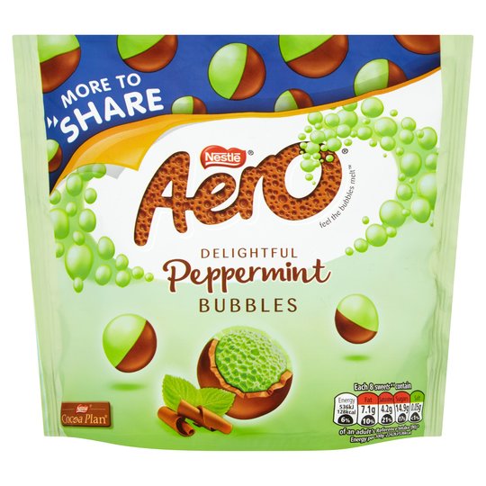 Aero Bubbles Peppermint Bag 201g