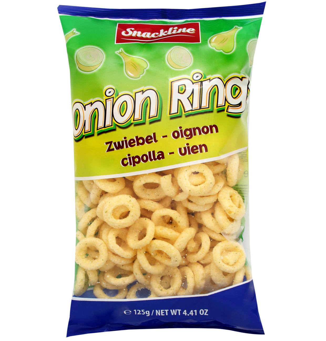 Snackline Onion Rings 125g