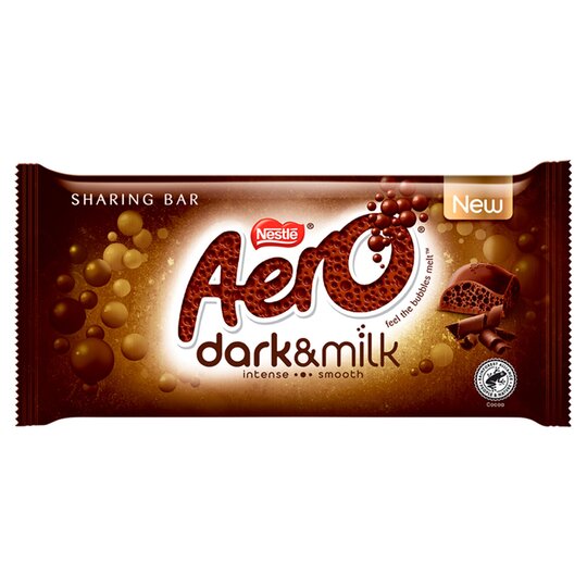 Nestle Aero Dark & Milk 90g