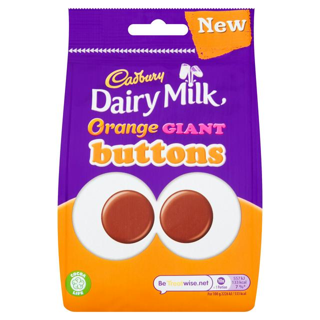 Cadbury Dairy Milk Orange Buttons 95g