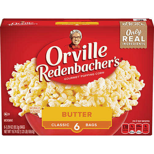 Orville Redenbachers Popcorn Butter 6-Pack