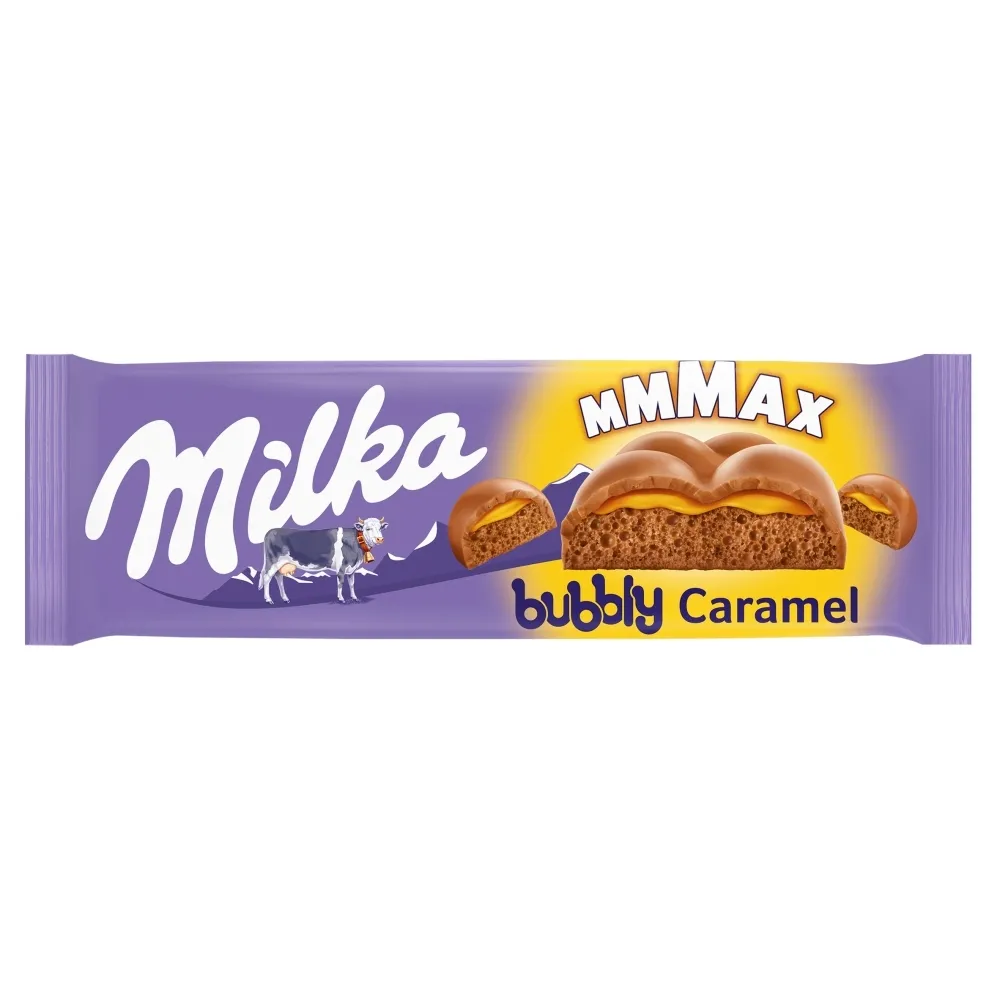 Milka Mmmax – Bubbly Caramel 250g