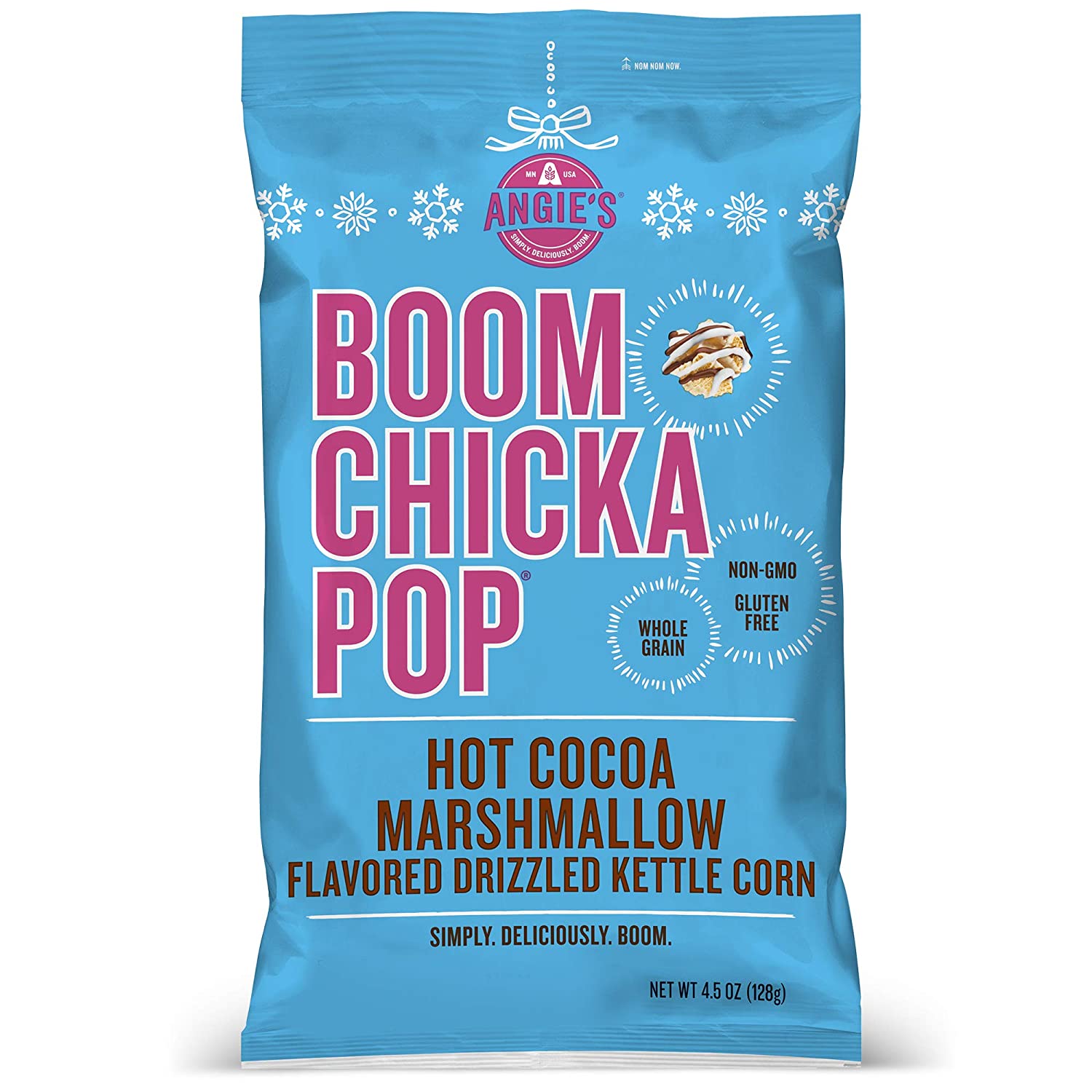 Boom Chicka Drizzled Hot Cocoa Marshmallow Popcorn 128g