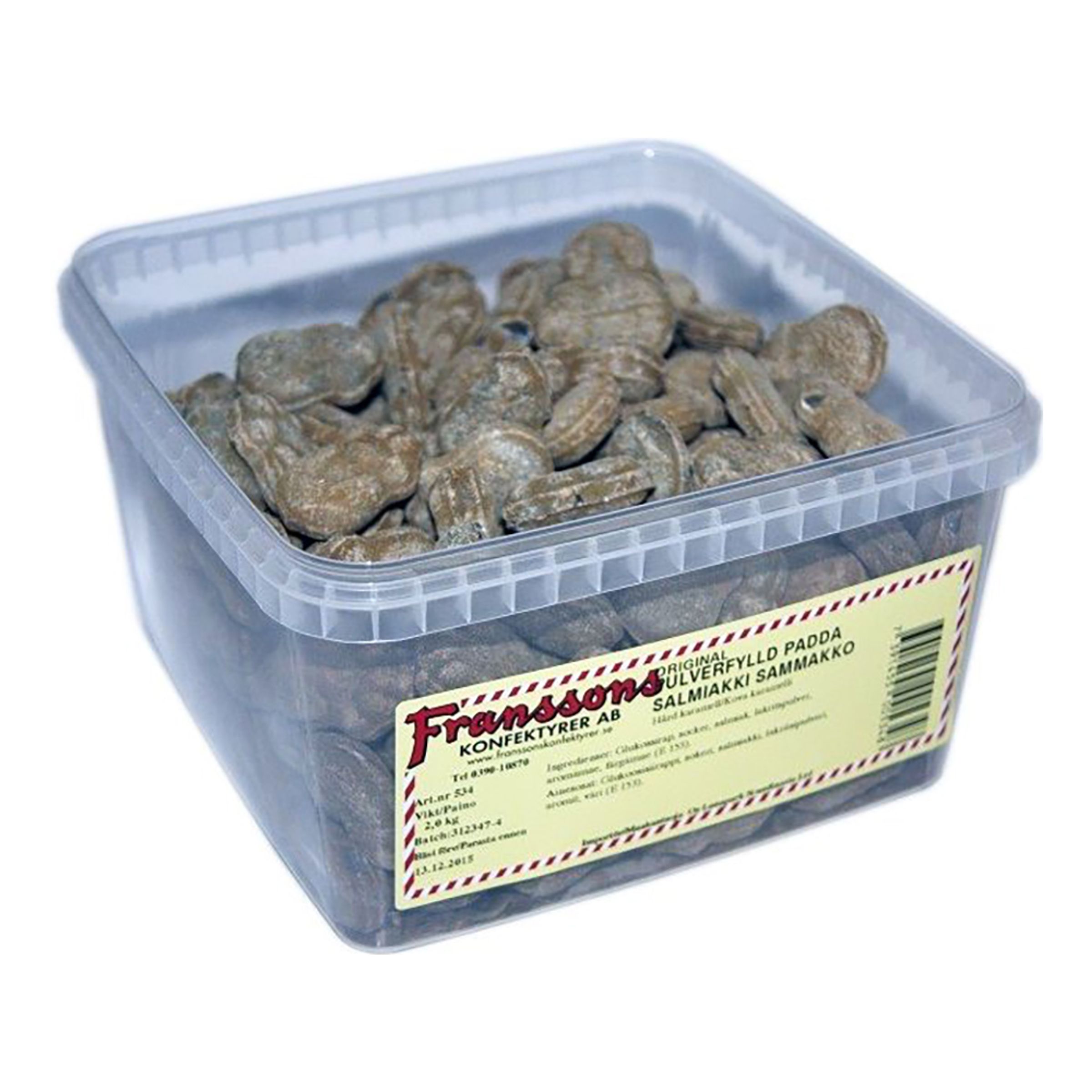 Pulverfylld Padda i Storpack – 2 kg